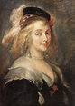 Portrait of Helene Fourment by RUBENS, Peter Paul