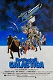 Original Battlestar Galactica Movie Poster - Sci Fi - Dirk Benedict - Cylon