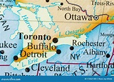 Toronto Canada Map Over United States – Get Map Update