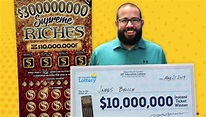 North Carolina man wins $10 million lottery ticket while out on lunch ...