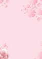 Texture Of A Solid Pink Color Page Border Background Word Template And ...