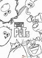 Pets Secret Life Coloring Pages Snowball Printable Ausmalbilder Movie ...