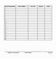 Baseball Roster Templates - Printable Templates Free