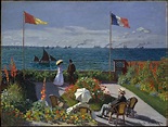 Garden at Sainte-Adresse, by Claude Monet, 1867 » Ciel Bleu Media