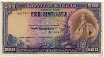 Latvia Currency Banknotes Image Gallery
