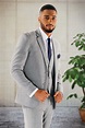 David Major Stretch | Light Gray Suit — DuBois Formalwear