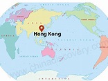 Where Is Hong Kong On The World Map – Map Vector