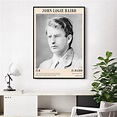 John Logie Baird Poster Quote Print Photo Inspiration Wall | Etsy UK