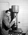 Dr. James Hiller, inventor of the electron microscope, who passed away ...