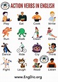 300+ List of Verbs for Kids PDF and Infographics – EngDic