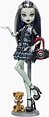 Monster High Frankie Stein Reproduction Doll with Doll Stand ...