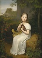 August Embde - Porträt Gräfin Louise Bose als Kind (1820) - PICRYL ...