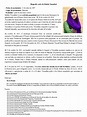 Biografía Corta de Malala Yousafzai | PDF | Malala Yousafzai