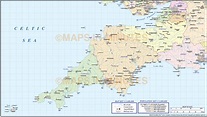 35 Map Of South West England - Maps Database Source