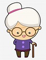 Download Cartoon Grandma Clipart - Grandma Clipart Black And White - HD ...