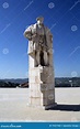 Monumento De Portugal a Rey Juan III Foto de archivo - Imagen de azul ...