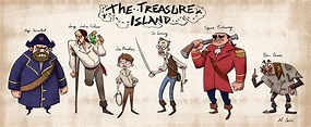 ArtStation - The Treasure Island - Character Design
