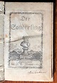 Der Sonderling. by Rochus Friedrich Graf zu Lynar: Good Hardcover (1761 ...
