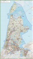 North Holland road map - Ontheworldmap.com
