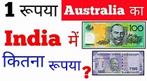 1 Australian dollar in Indian rupees rate toady new | Australia 1 ...