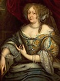1670s Anna Eleonore of Stolberg-Wernigerode with a pearl necklace and ...