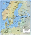 Map Of Baltic Countries - Map Of The World