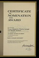 Art Direction Academy Award Certificate of Nomination | Prop Store - Ultimate Movie Collectables