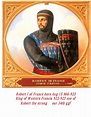 866 Robert I King of France 34th ggf | Asyalı sanat, Tarih, Kraliçe