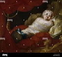 La infanta Isabel de Borbón, Princesa de Nápoles. Museo: Museo del ...