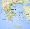 Mapa de Grecia