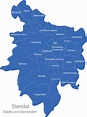 Landkreis Stendal interaktive Landkarte | Image-maps.de