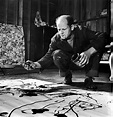 Here's looking at: Blue poles by Jackson Pollock