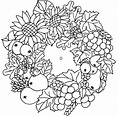 Herbst-Mandala im kidsweb.de - Ausmalbilder
