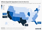 Chart: Where Spanish Speakers Live in the U.S. | Statista