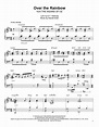 Over The Rainbow (Piano Transcription) - Print Sheet Music Now
