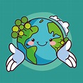 37套免費的卡通地球下載，地球圖為免費授權素材，支援illustrator - 杜爸學習筆記