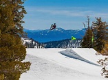 Snow in June dots California slopes with skiers