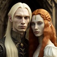 Elric and his wife Zarozinia by purplerhino on DeviantArt