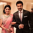 The ever-gorgeous couple Prasanna and Sneha at their wedding reception ...