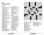 Eugene Sheffer Crossword Puzzle Printable Printable - Printable ...