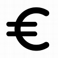 Euro icon. Free download transparent .PNG | Creazilla