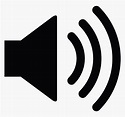 Transparent Audio Symbol Png - Volume Icon Png, Png Download - kindpng