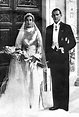 La boda en el exilio de Juan de Borbón y María de las Mercedes: vestido ...