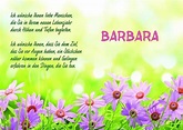 Alles Gute zum Geburtstag, Barbara! Bilder Glückwünsche. (33 Stk.)