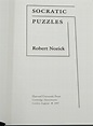Socratic Puzzles by Nozick, Robert; [Stephen Jay Gould]: Fine (1997 ...