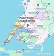 Vladivostok Karta | Karta