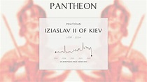 Iziaslav II of Kiev Biography | Pantheon