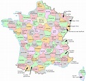 France Map: Explore places and attractions on a detailed Map of France