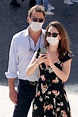 lily james and dominic west get all loved up while enjoying a day in ...