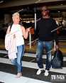 Terry Crews arrives at Los Angeles International Airport with his wife ...